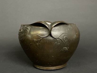 Georges ENGRAND (1852-1936)
Cache pot en...