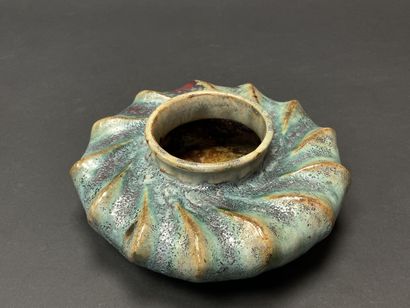 Adrien DALPAYRAT (1844-1910) 
Vase à panse...