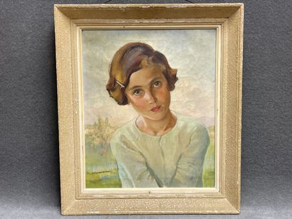 Mario VENZO (1900-1989)
Portrait de jeune...