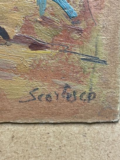 Paul SCORTESCO (artiste d'origine roumaine...