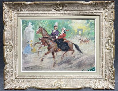 Marcel BLOCH (1882-1966)
Cavaliers sur les...