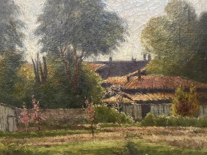 Charles CHARLAY-POMPON (1855 - ?).
Paysage...