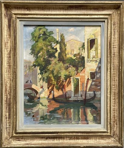 Mario VENZO (1900-1989)
Vue de Venise
Huile...