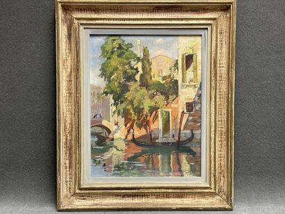 Mario VENZO (1900-1989)
Vue de Venise
Huile...