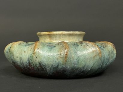 Adrien DALPAYRAT (1844-1910) 
Vase à panse...