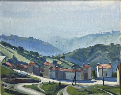 Mario VENZO (1900-1989)
Paysage d'Italie.
Huile...