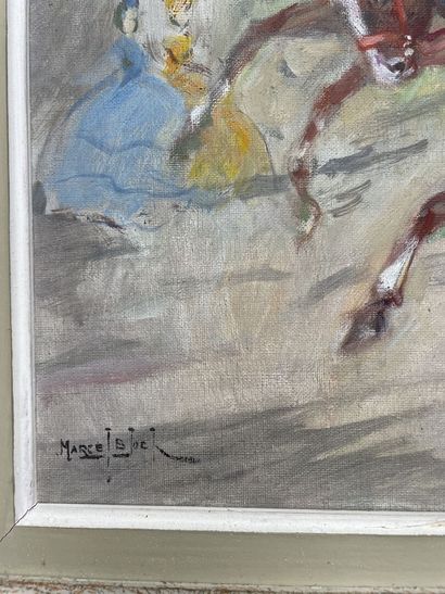 Marcel BLOCH (1882-1966)
Cavaliers sur les...
