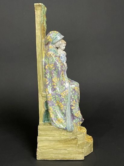 Angelo MINGHETTI (1822-1885) à Bologne.
Vierge...