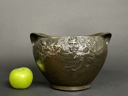 Georges ENGRAND (1852-1936)
Cache pot en...