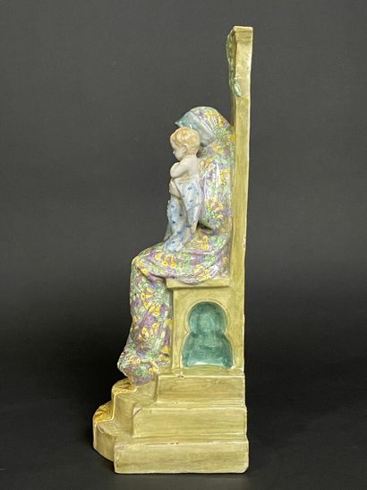 Angelo MINGHETTI (1822-1885) à Bologne.
Vierge...