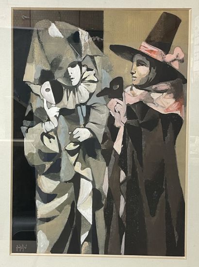 Manolo Ruiz PIPO (1929-1999) 
Personnages...