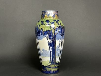 Boch frères Kéramis
Important vase a décor...