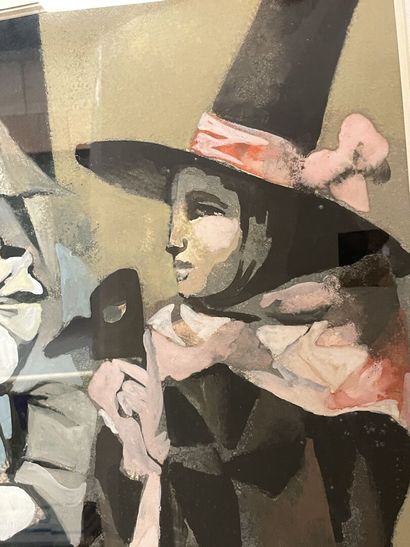 Manolo Ruiz PIPO (1929-1999) 
Personnages...