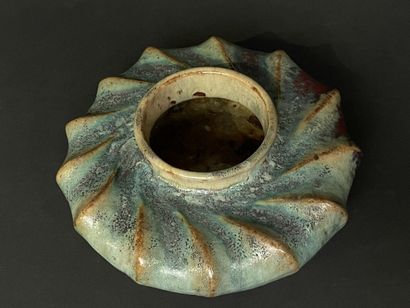 Adrien DALPAYRAT (1844-1910) 
Vase à panse...
