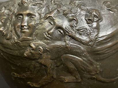 Georges ENGRAND (1852-1936)
Cache pot en...