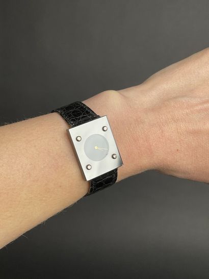 MORABITO: Montre bracelet acier verre et...