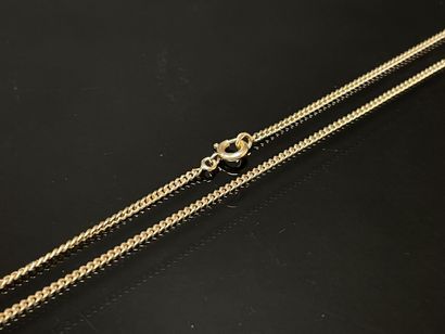 Chaine en or, maille forçat.
Or 750°/00
L...