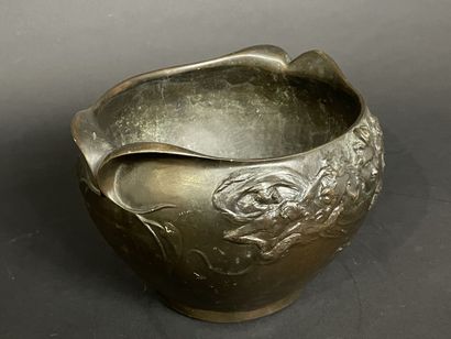 Georges ENGRAND (1852-1936)
Cache pot en...