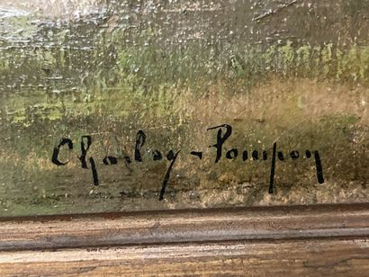 Charles CHARLAY-POMPON (1855 - ?).
Paysage...