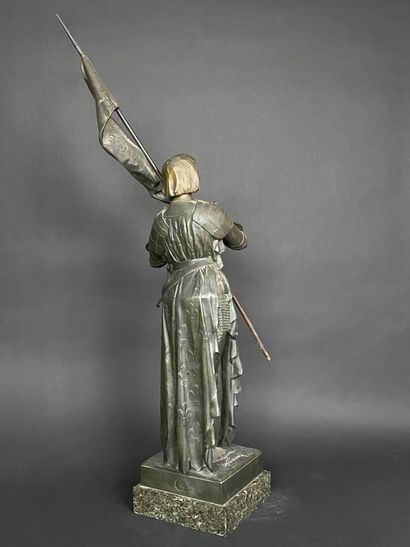 André VERMARE d'après
Sainte Jeanne d'arc
Sculpture...