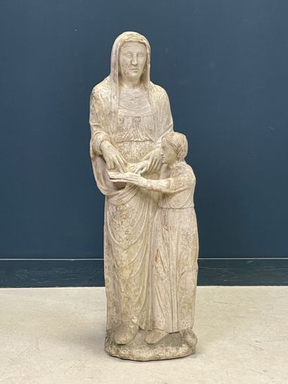 L'éducation de la Vierge par Sainte Anne,
Grande...