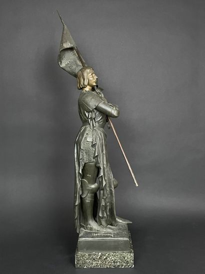 André VERMARE d'après
Sainte Jeanne d'arc
Sculpture...