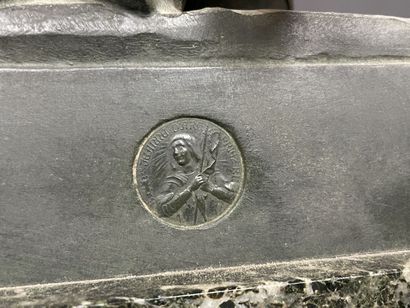 André VERMARE d'après
Sainte Jeanne d'arc
Sculpture...