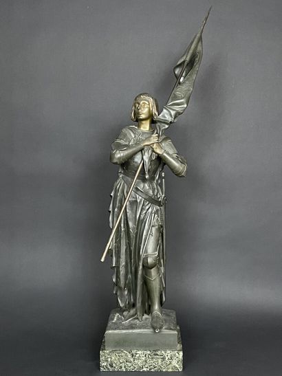 André VERMARE d'après
Sainte Jeanne d'arc
Sculpture...