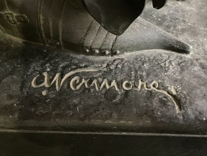 André VERMARE d'après
Sainte Jeanne d'arc
Sculpture...