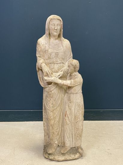 L'éducation de la Vierge par Sainte Anne,
Grande...