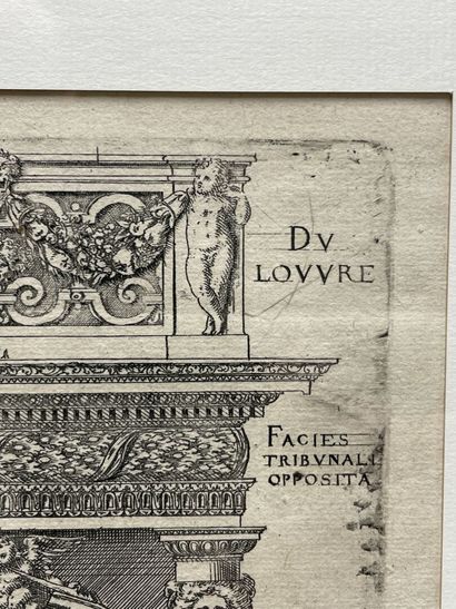 Jean MAROT (1619-1679)
Three framed engravings...