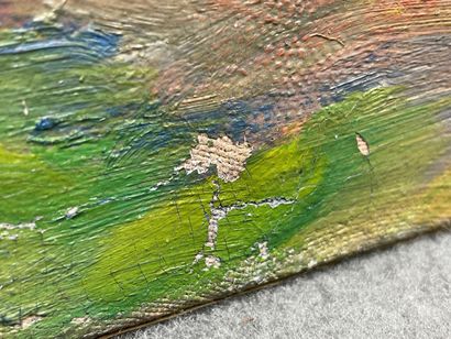 Camille DELAMARRE (XX°)
Village provençal.
huile...