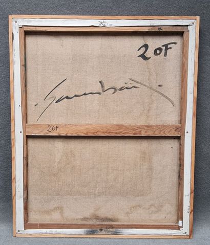 Gwenhael BORÉ (1947)
Composition abstraite.
huile...