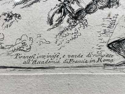 Giambattista PIRANESE (1720-1778)
Capriccio...