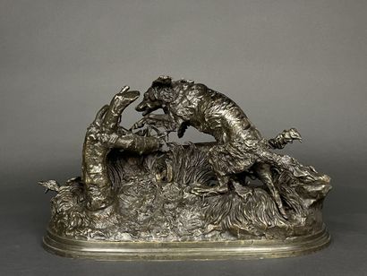 Pierre-Jules MÈNE (1810-1879) 
Duck hunting
Proof...
