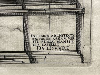 Jean MAROT (1619-1679)
Two framed engravings...