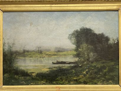 Charles Hippolyte DESMARQUAIS (1823-1910)
Lake...