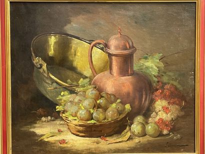 Early XX° French School
Still lifes
Pair...