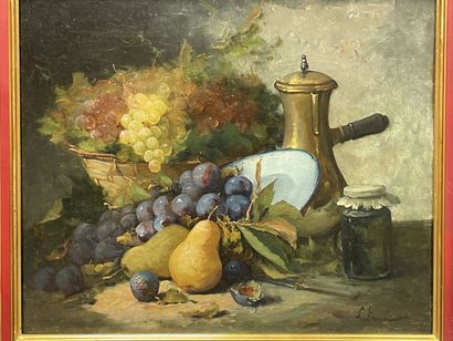 Early XX° French School
Still lifes
Pair...