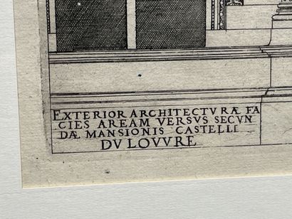 Jean MAROT (1619-1679)
Two framed engravings...