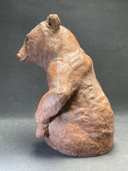 Robert GODEFROY (1928-2001)
Ours
Grande sculpture...