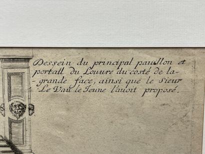 Jean MAROT (1619-1679)
Three framed engravings...
