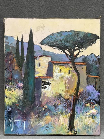 Roger KEIFLIN (1949)
Paysage de Provence.
huile...