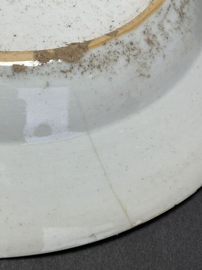 Five porcelain plates from China 18th c.
D....