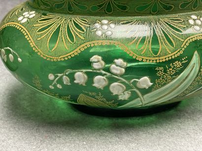 LEGRAS vers 1900. 
Garniture comprenant une...