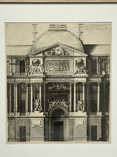 Jean MAROT (1619-1679)
Three framed engravings...