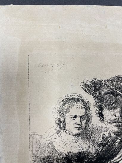 H. VAN RIJN REMBRANDT (1606 1669) 
Self-portrait,...
