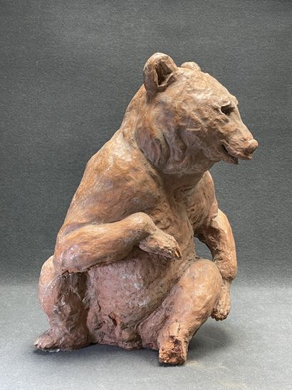 Robert GODEFROY (1928-2001)
Ours
Grande sculpture...
