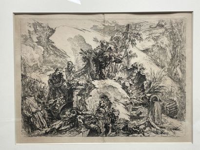 Giambattista PIRANESE (1720-1778)
The Skeletons....