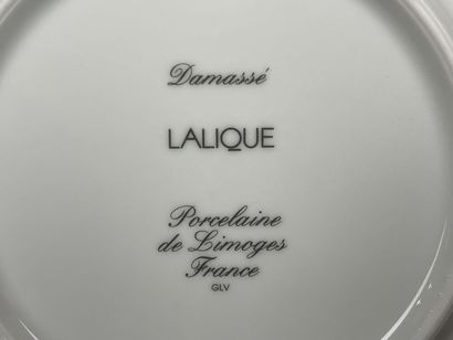 LALIQUE modèle Damassé
Partie de service...